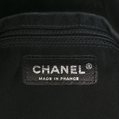 Chanel Calfskin Quilted Large Trianon Messenger Flap Black 6 of 9