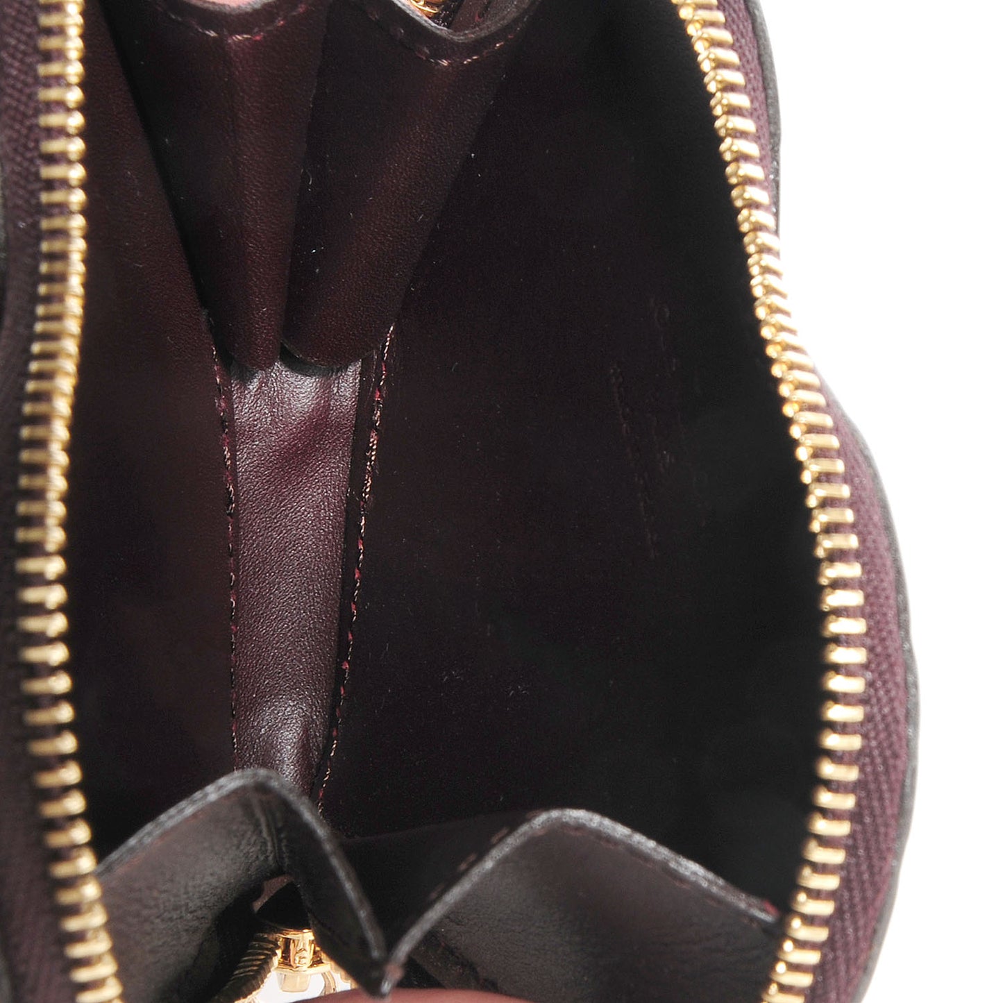 Vernis Coeur Heart Coin Purse Amarante
