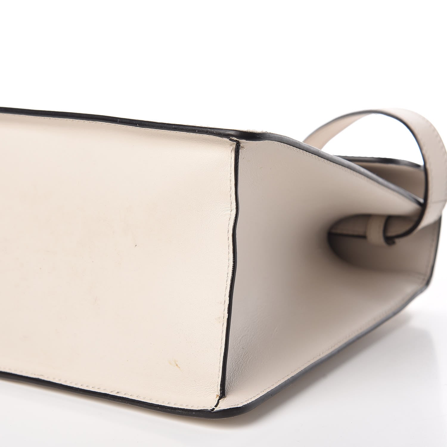 Gucci Calfskin Web Medium Sylvie Top Handle Bag White 17 of 20