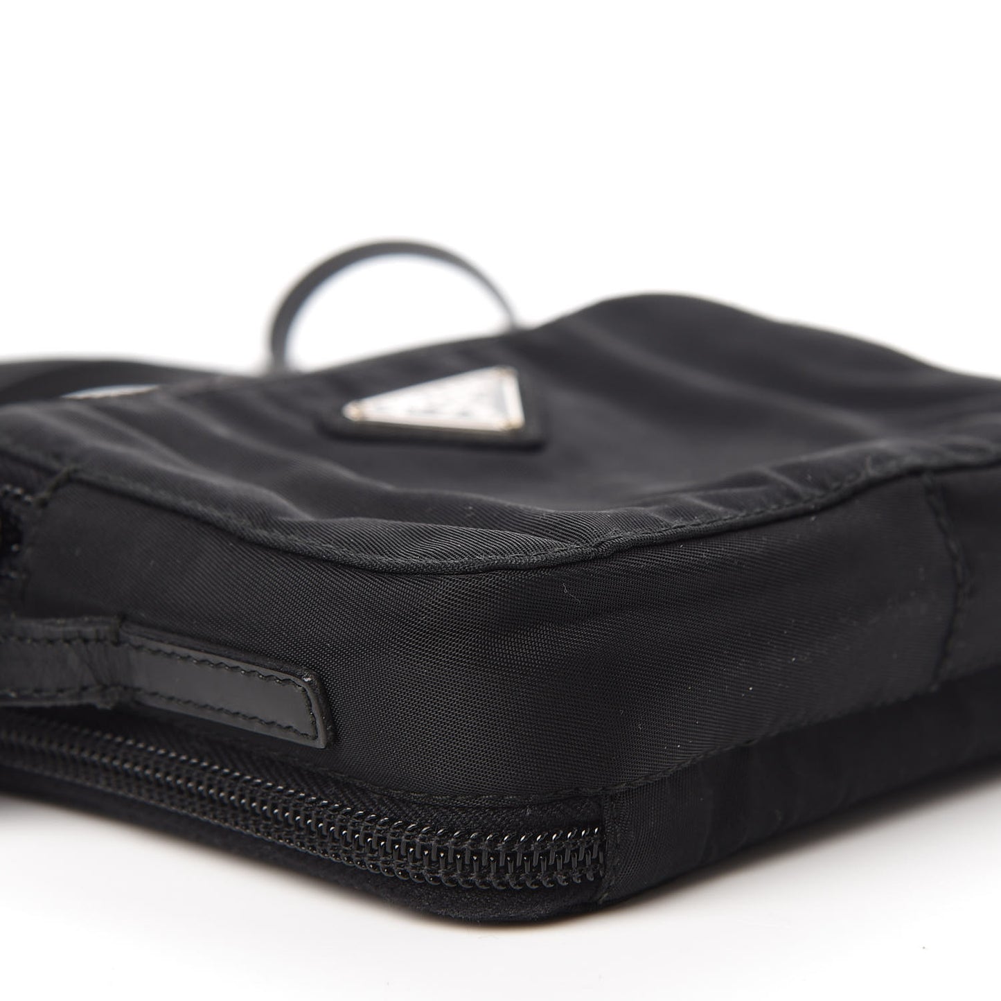 Tessuto Nylon Mini Camera Crossbody Black