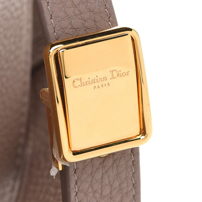 Christian Dior Grained Calfskin Medium Bobby Flap Warm Taupe 9 of 12