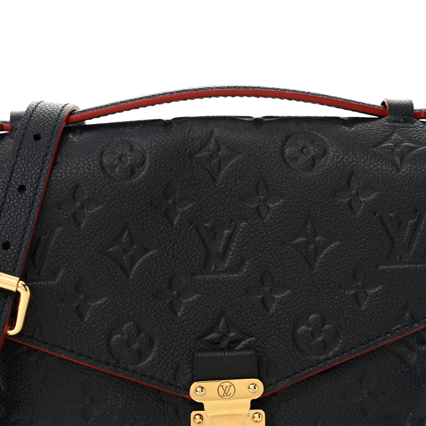 Empreinte Pochette Metis Marine Rouge
