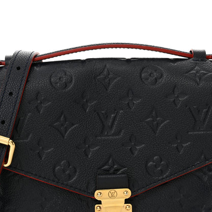 Louis Vuitton Empreinte Pochette Metis Marine Rouge 8 of 14