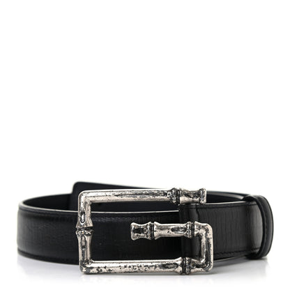 Gucci Calfskin Bamboo G Belt 70 28 Black 1 of 4