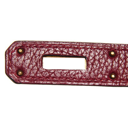 Hermes Fjord Kelly Sellier 35 Rouge H 11 of 23