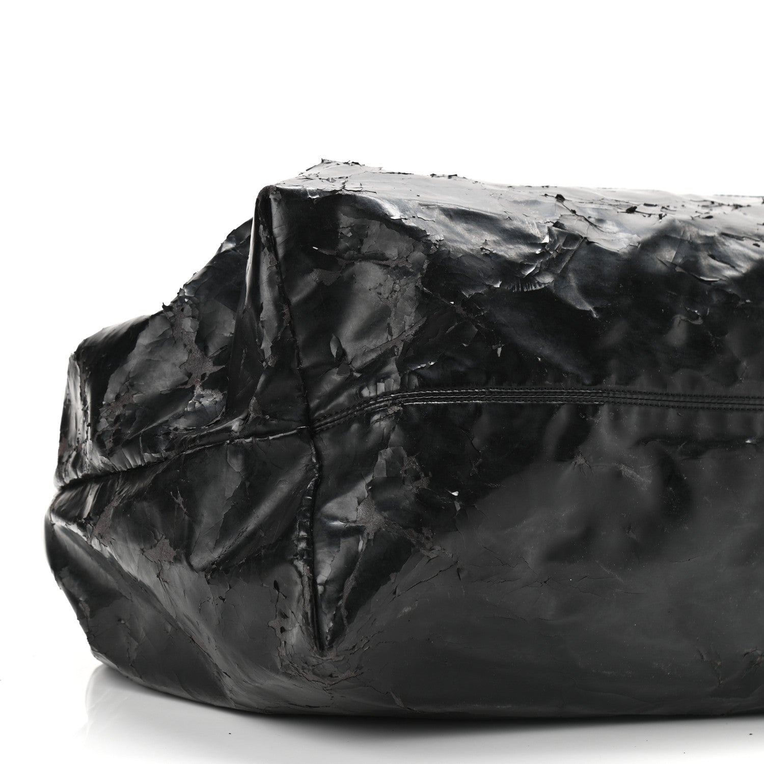 Chanel Vinyl XL Coco Cabas Black 8 of 15