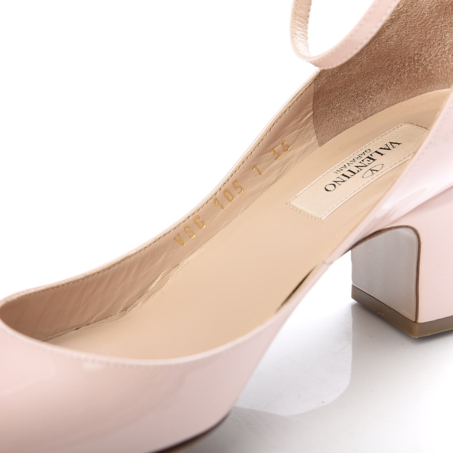 Patent Tan-Go Mary Jane 60mm Pumps 36 Rose