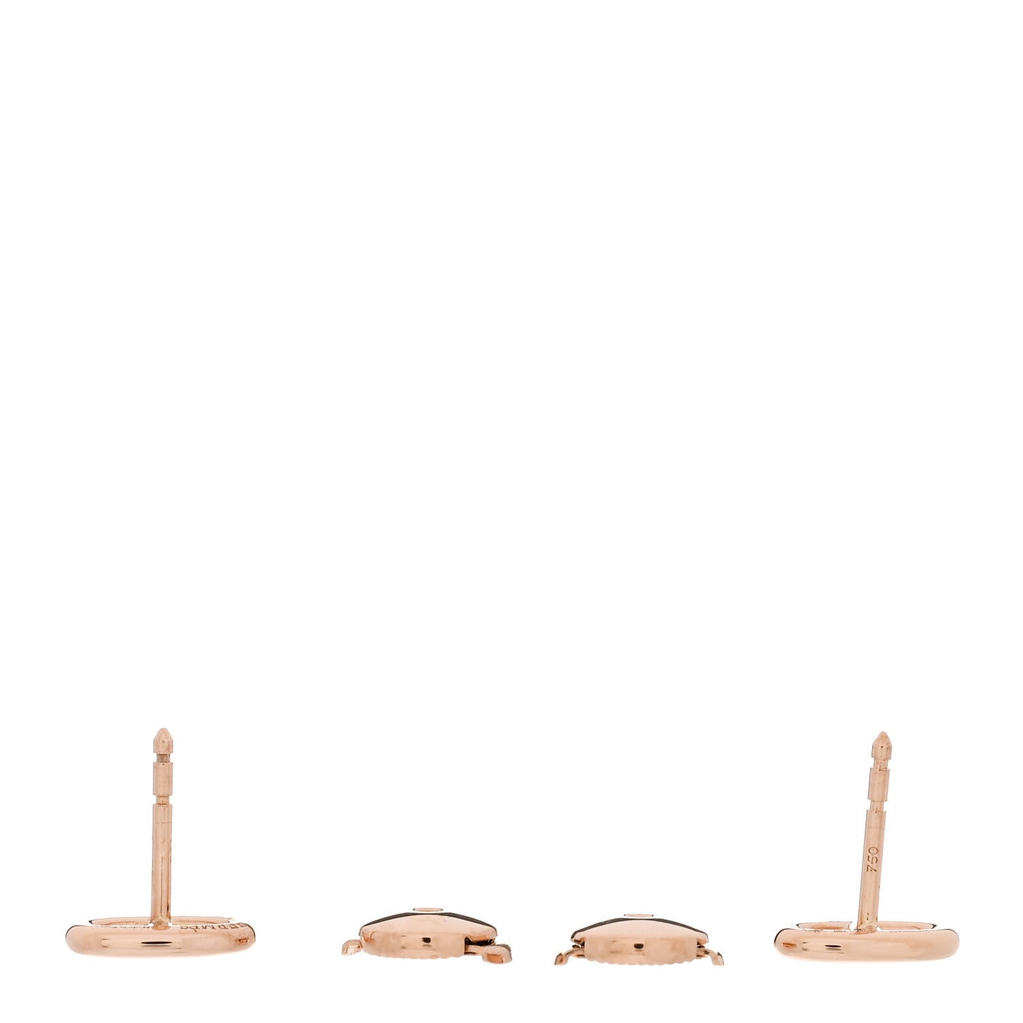 18K Rose Gold TPM Farandole Stud Earrings