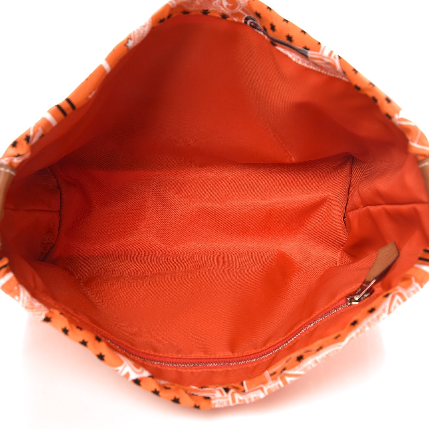 Hermes Barenia Silk Eperons d'Or Fourbi 25 MM Pouch Orange Fauve 5 of 8