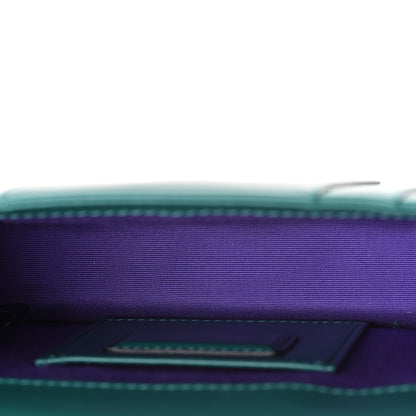 Bulgari Calfskin Small Serpenti Forever Snake Strap Crossbody Bag Emerald Green 5 of 10