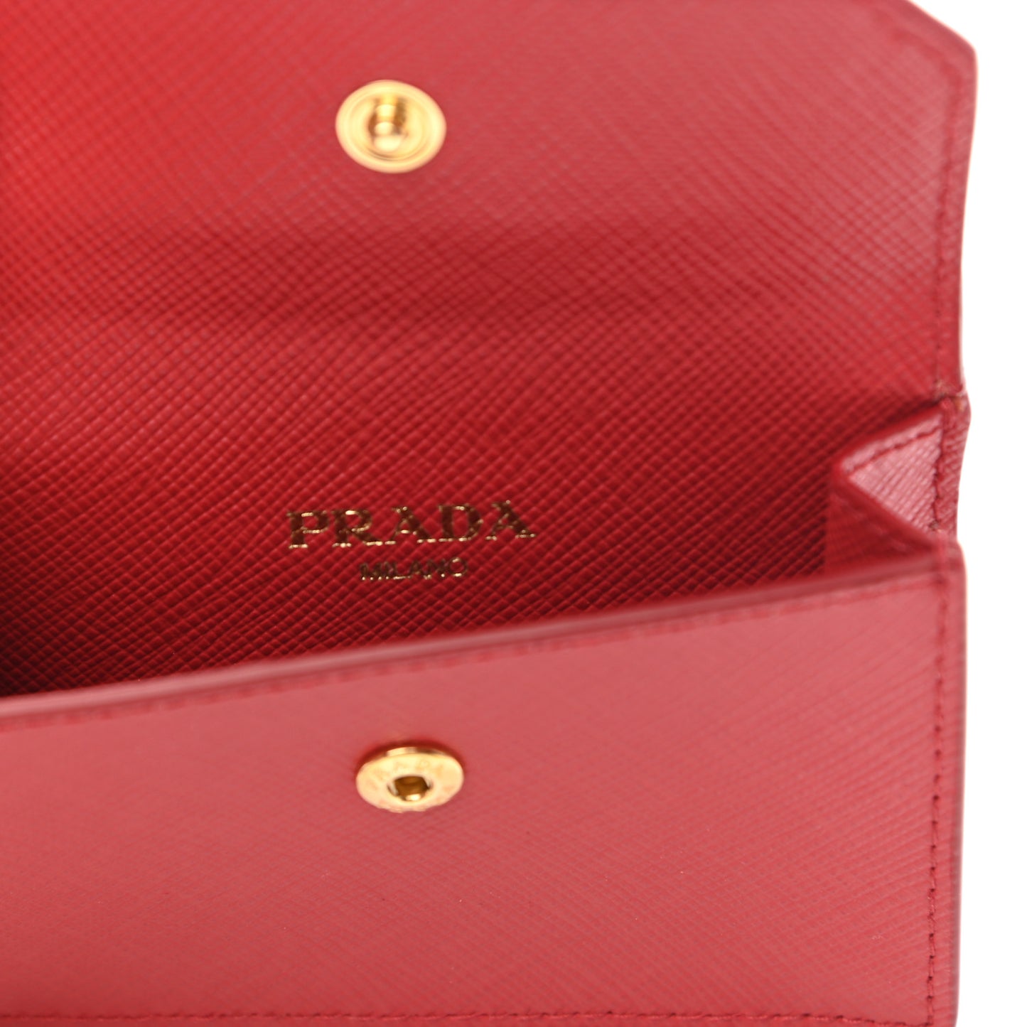 Saffiano Card Holder Fuoco