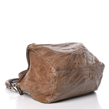 Givenchy Tumbled Sheepskin Small Pandora Brown 5 of 19