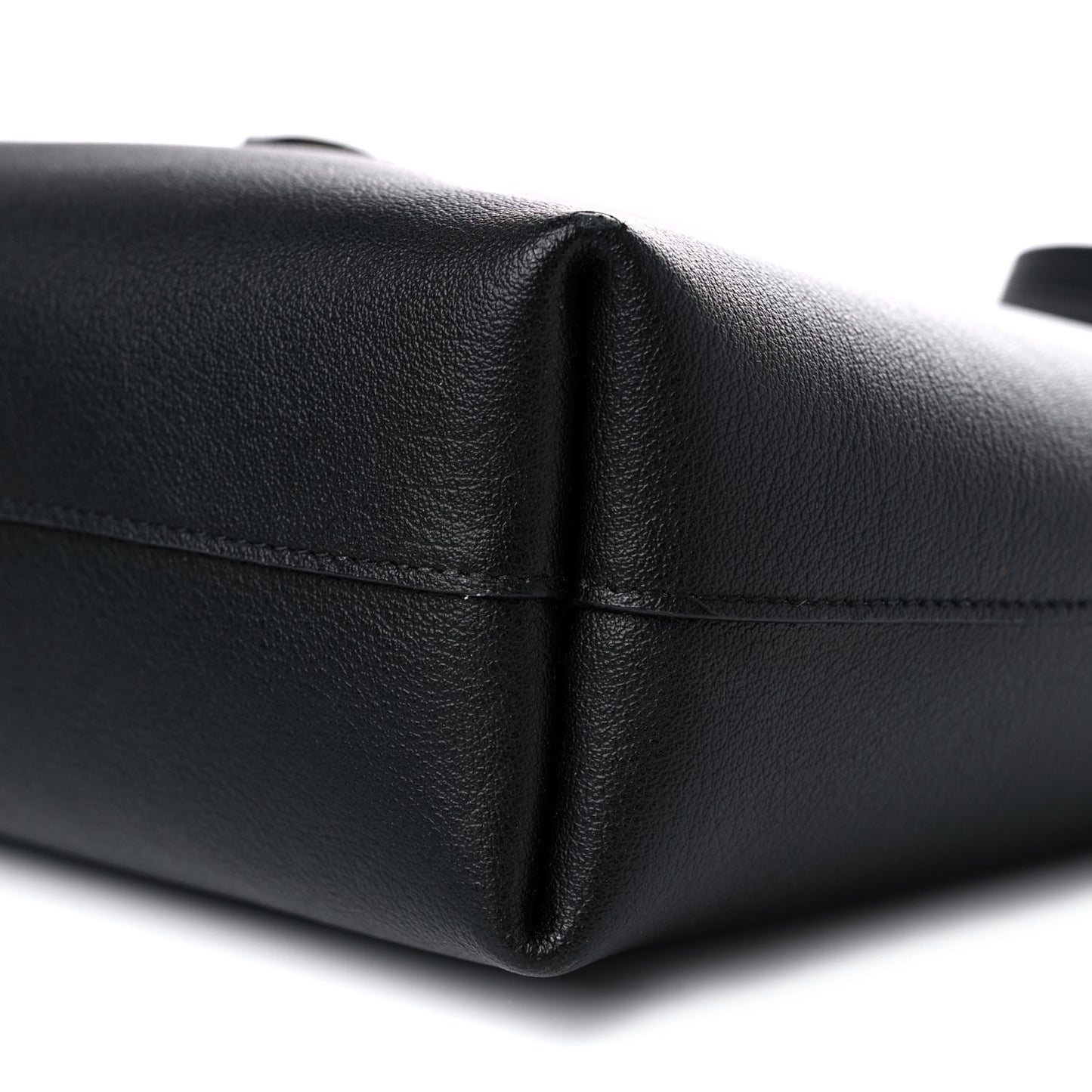 Calfskin Toy Shopping Tote Black