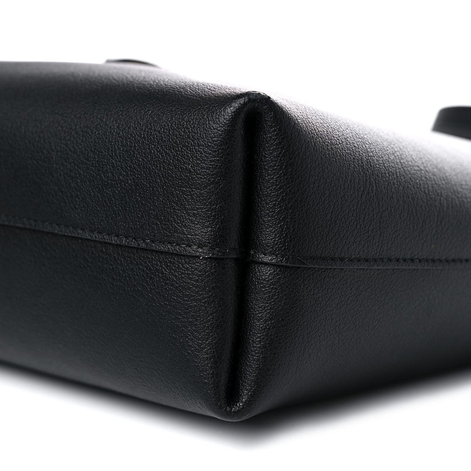 Saint Laurent Calfskin Toy Shopping Tote Black 8 of 10