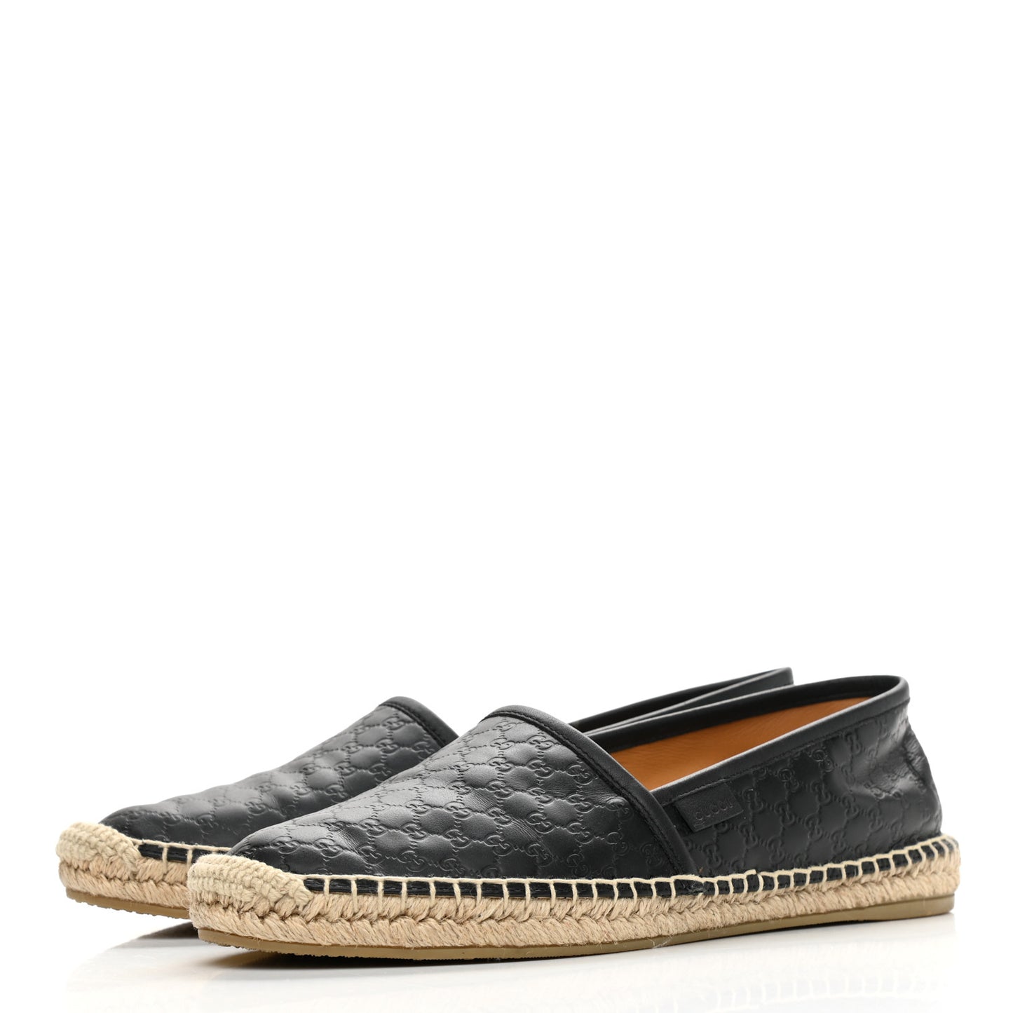 Microguccissima Signature Espadrilles 38.5 Black