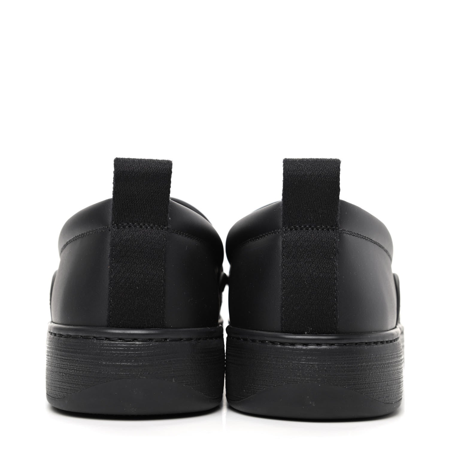 Bottega Veneta Nappa Intrecciato Slip On Sneakers 40 Black 6 of 7