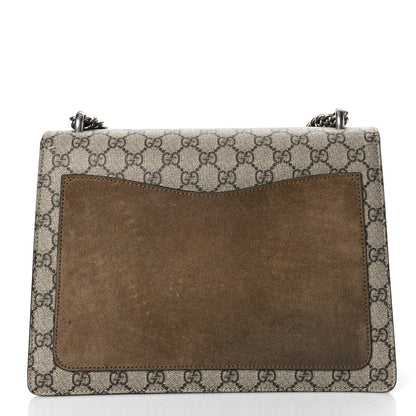 Gucci GG Supreme Monogram Medium Dionysus Shoulder Bag Taupe 10 of 13
