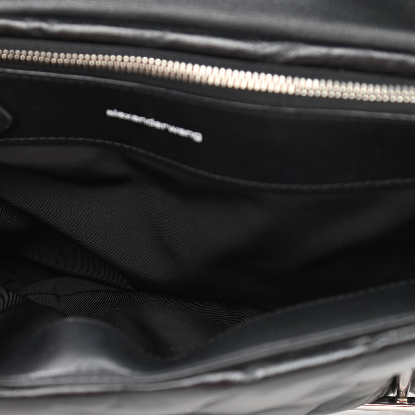 Calfskin Quilted Halo Crossbody Bag Black