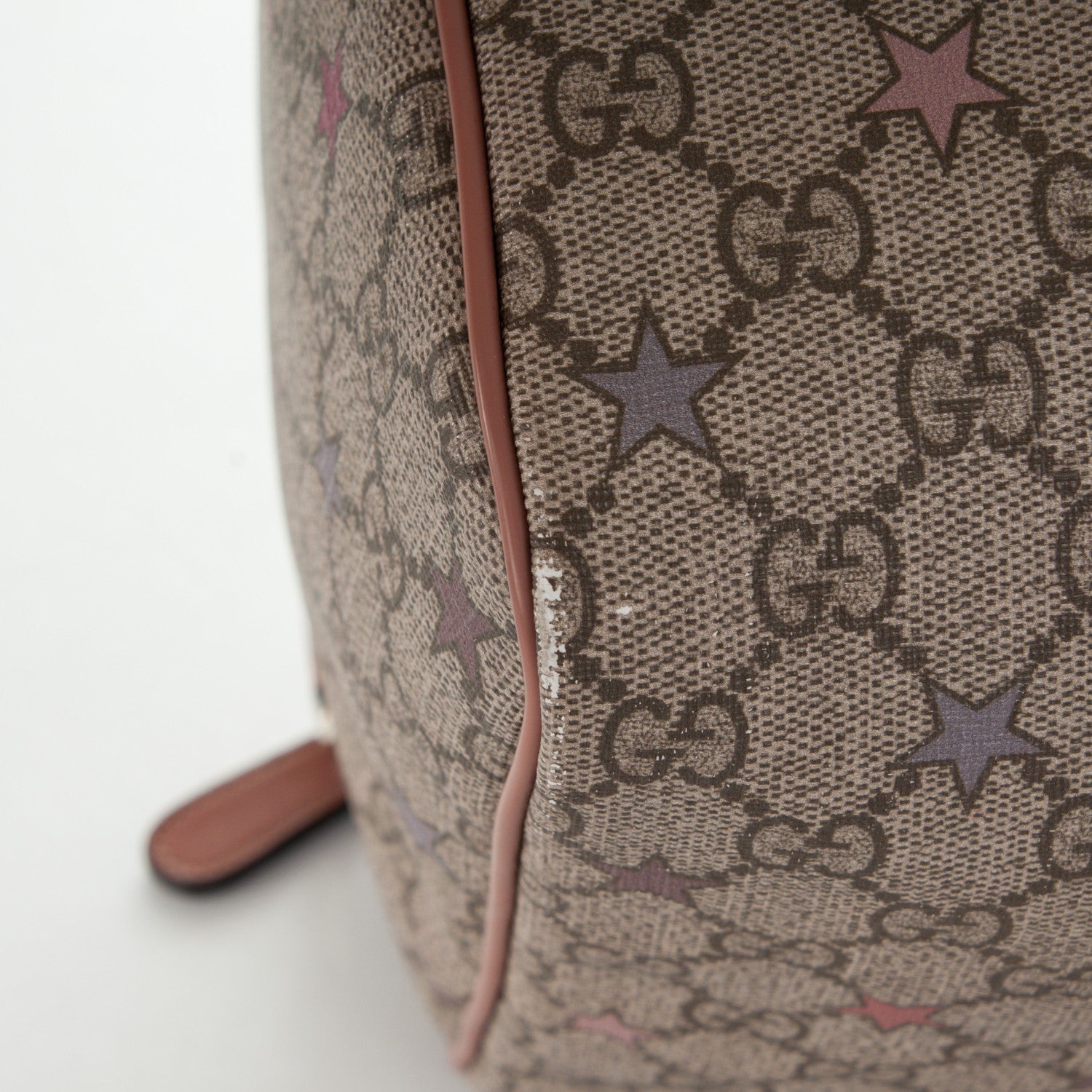 Gucci GG Supreme Stars Medium Joy Boston Pink 12 of 18