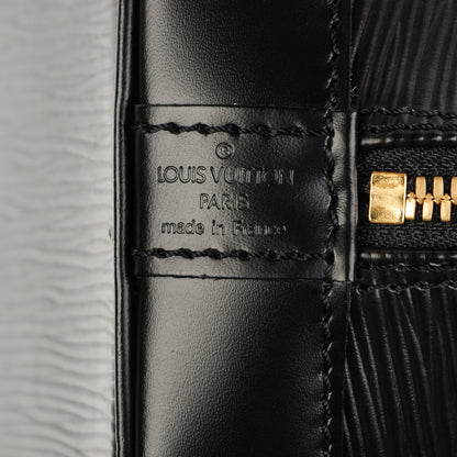 Louis Vuitton Epi Alma PM Black 6 of 7