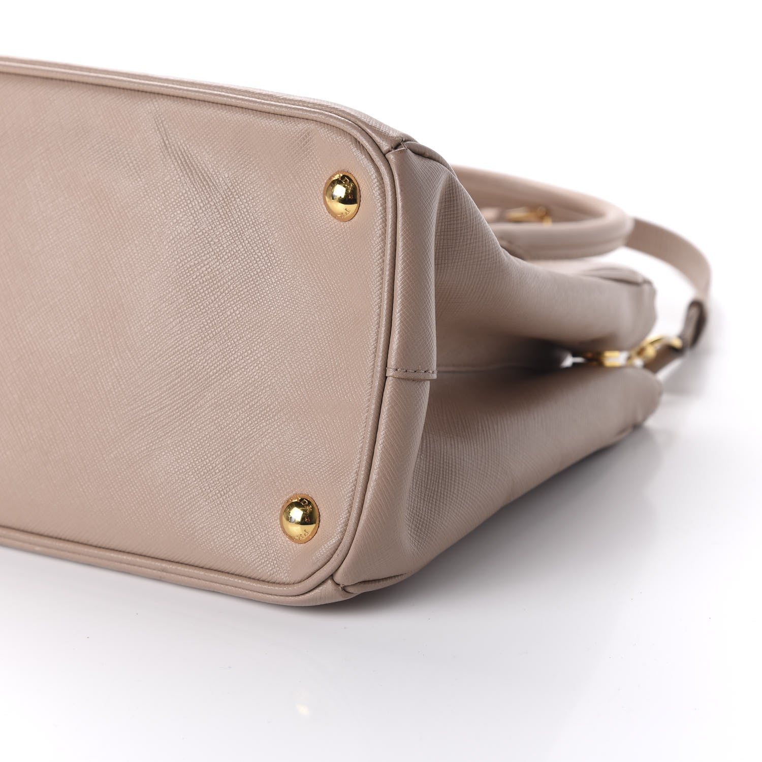 Prada Saffiano Small Galleria Double Zip Tote Cammeo 7 of 11