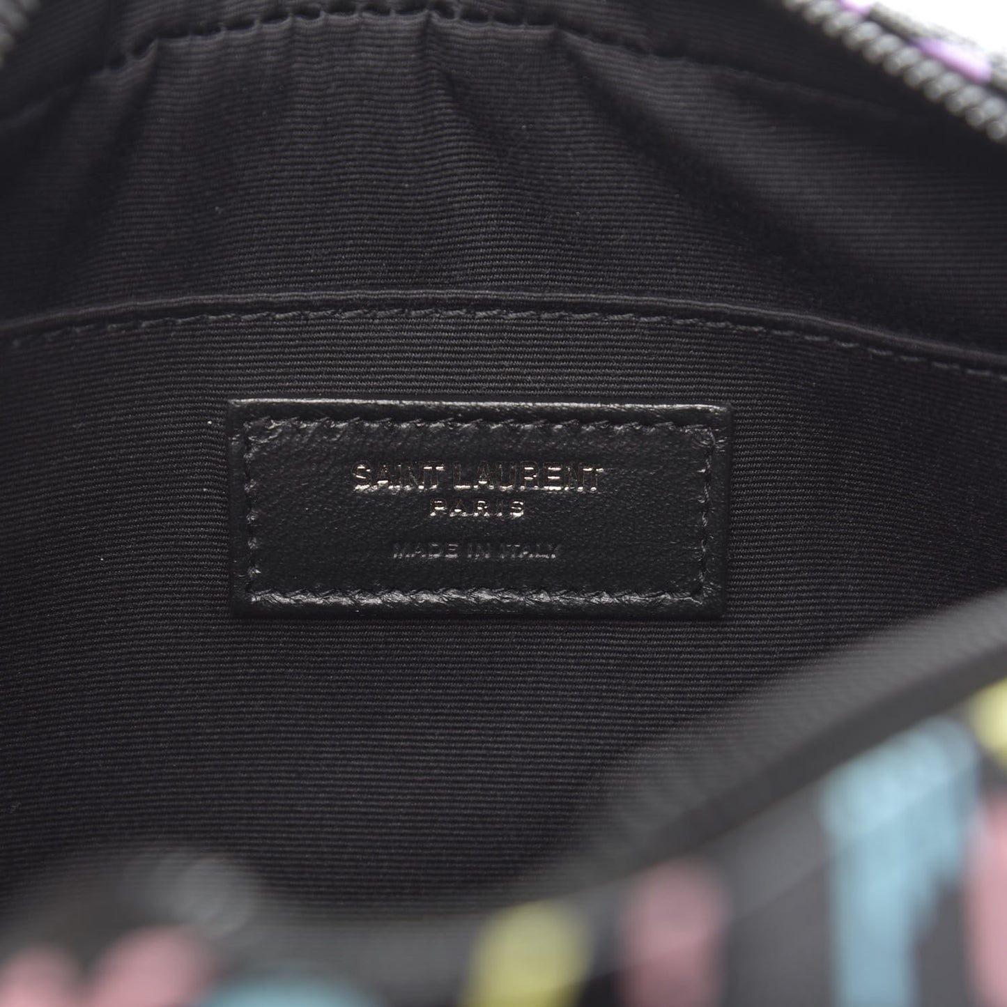 Grain De Poudre Medium Classic Monogram Multicolor Graphic Print Lou Camera Bag Black