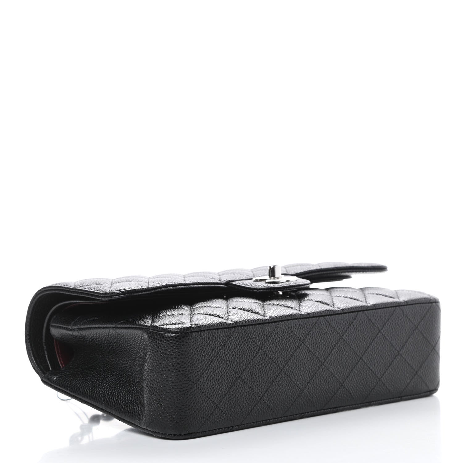 Chanel Caviar Quilted Medium Double Flap Black 4 of 10