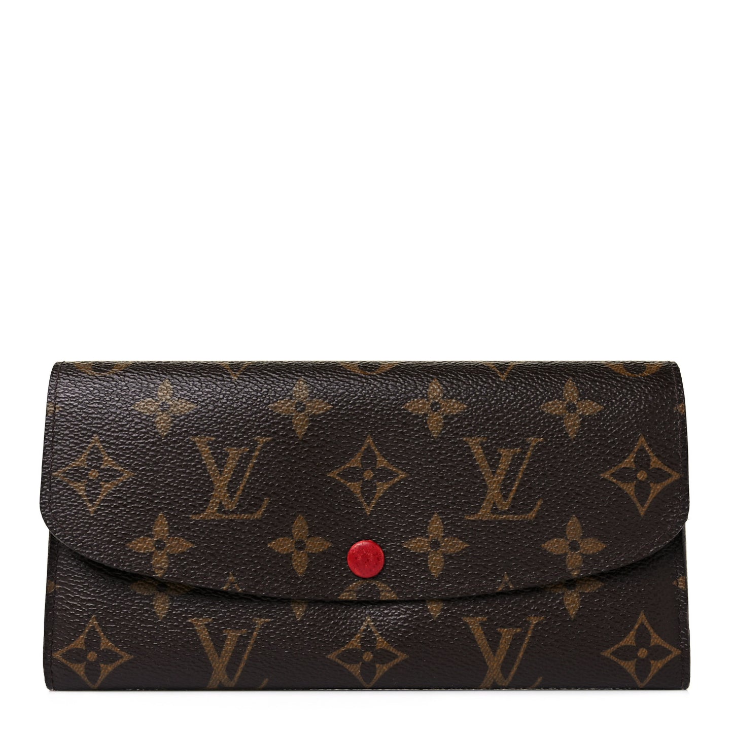 Monogram Emilie Wallet Rouge