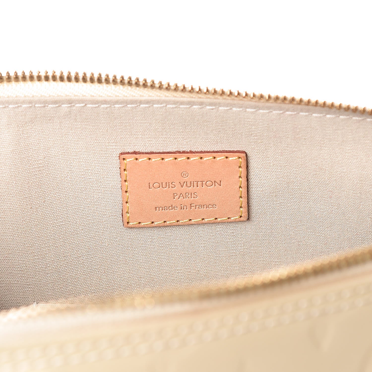 Louis Vuitton Vernis Alma PM Blanc Corail 6 of 12