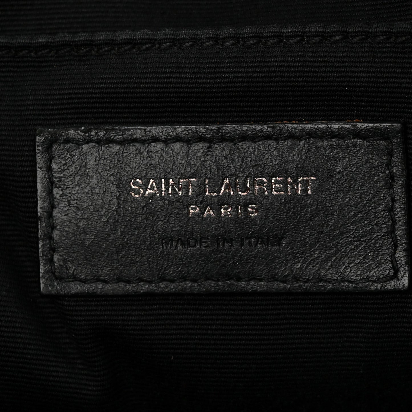 Calfskin Matelasse Monogram Lou Camera Bag Black