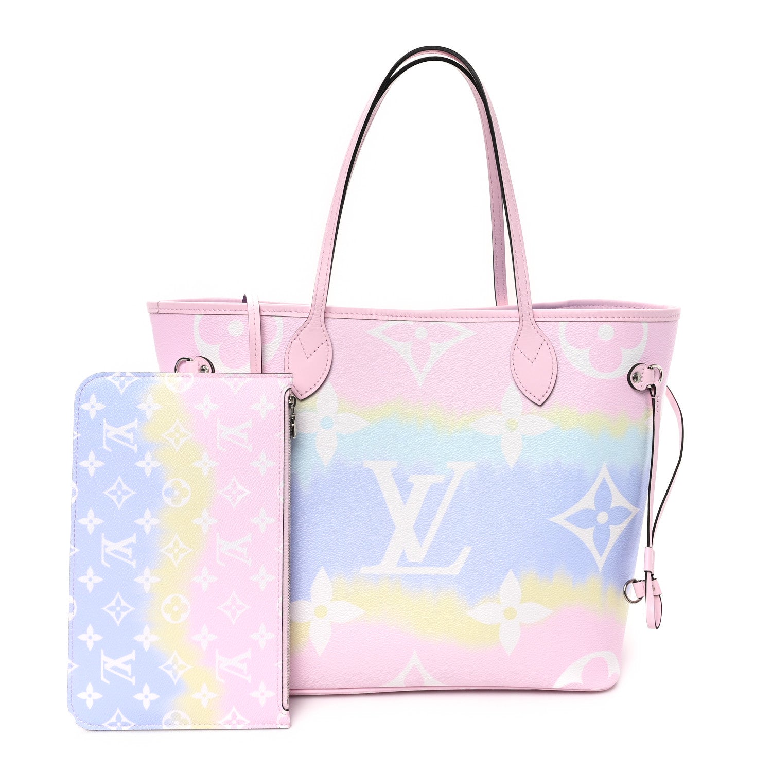 Louis Vuitton Monogram Escale Neverfull MM Pastel 3 of 13