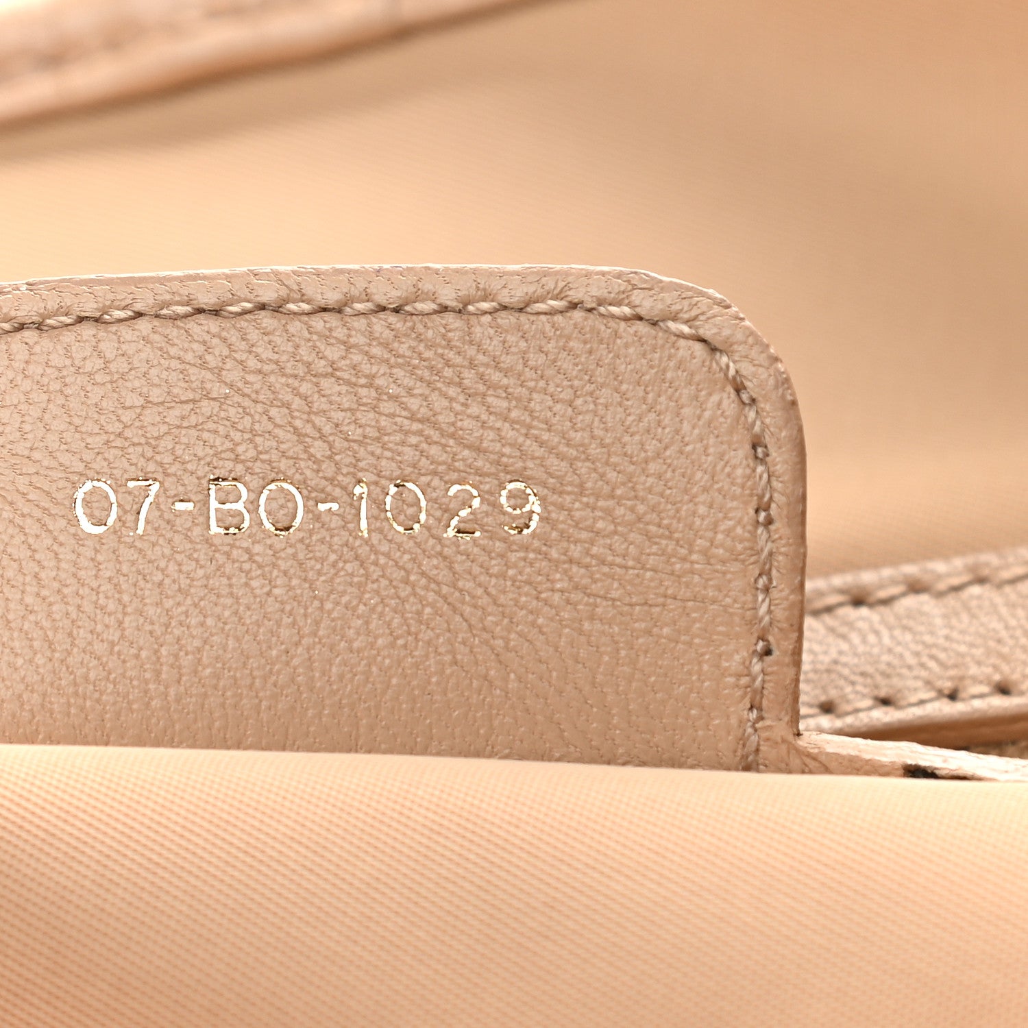 Christian Dior Satin Cannage Charming Lock Flap Shoulder Bag Beige 7 of 9