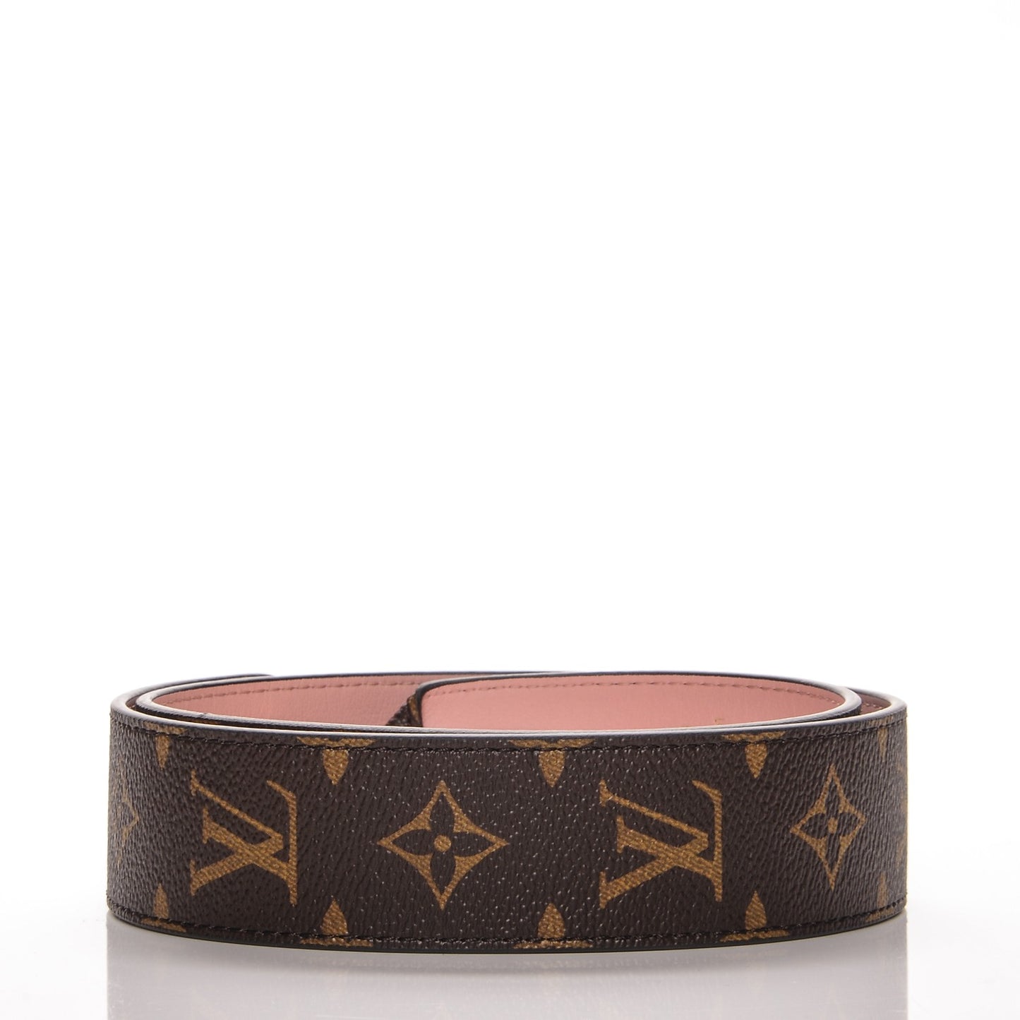Monogram Bandouliere Shoulder Strap Rose Poudre