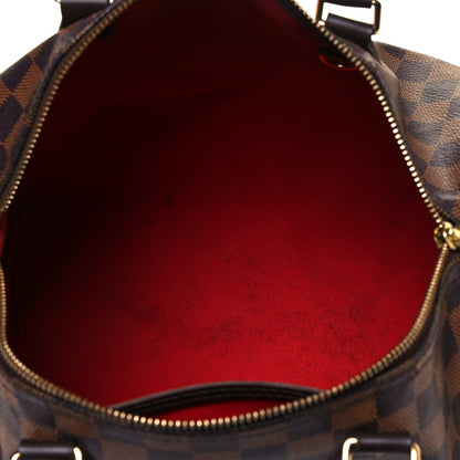 Louis Vuitton Damier Ebene Speedy 30 9 of 17