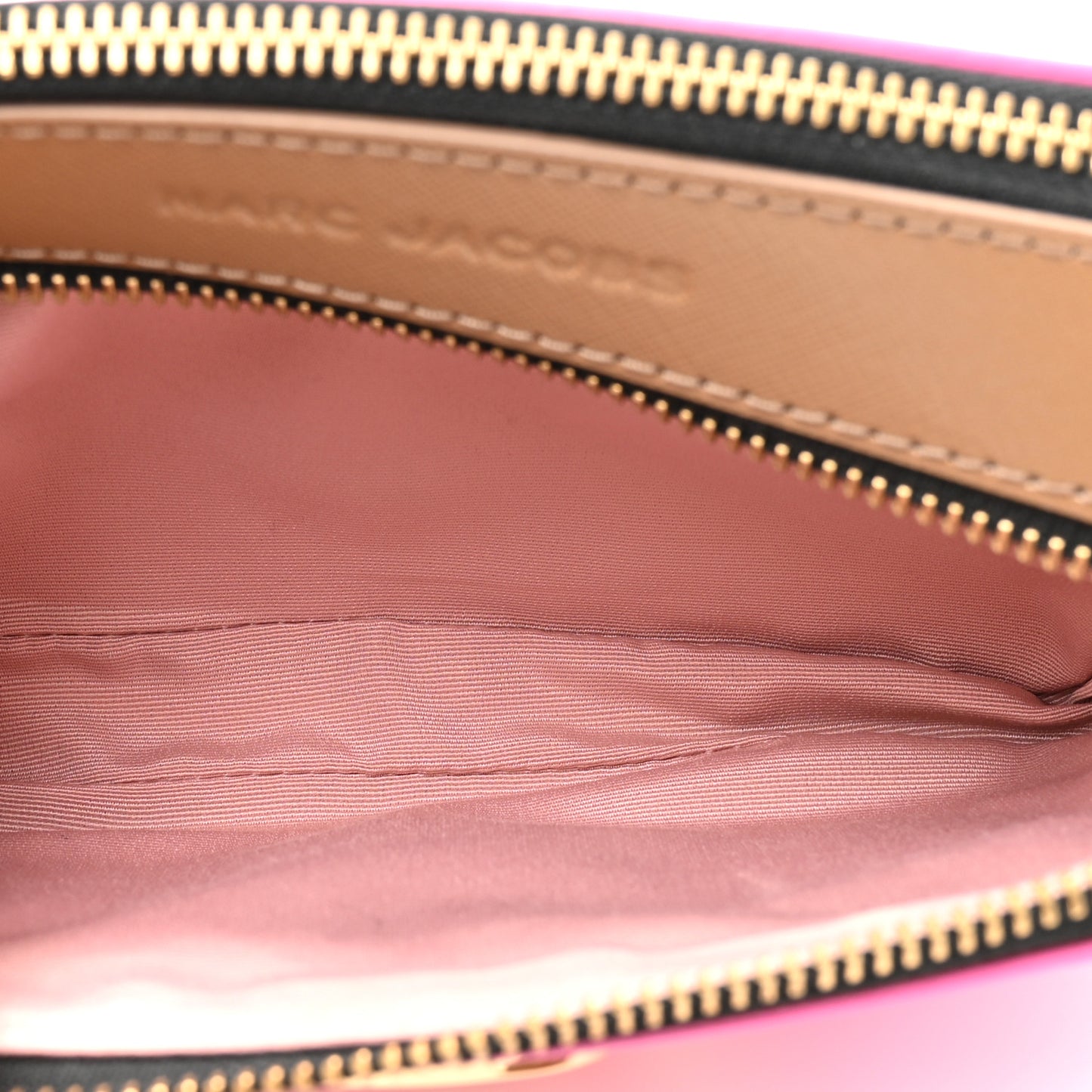 Saffiano Small Snapshot Camera Bag Pink Multicolor