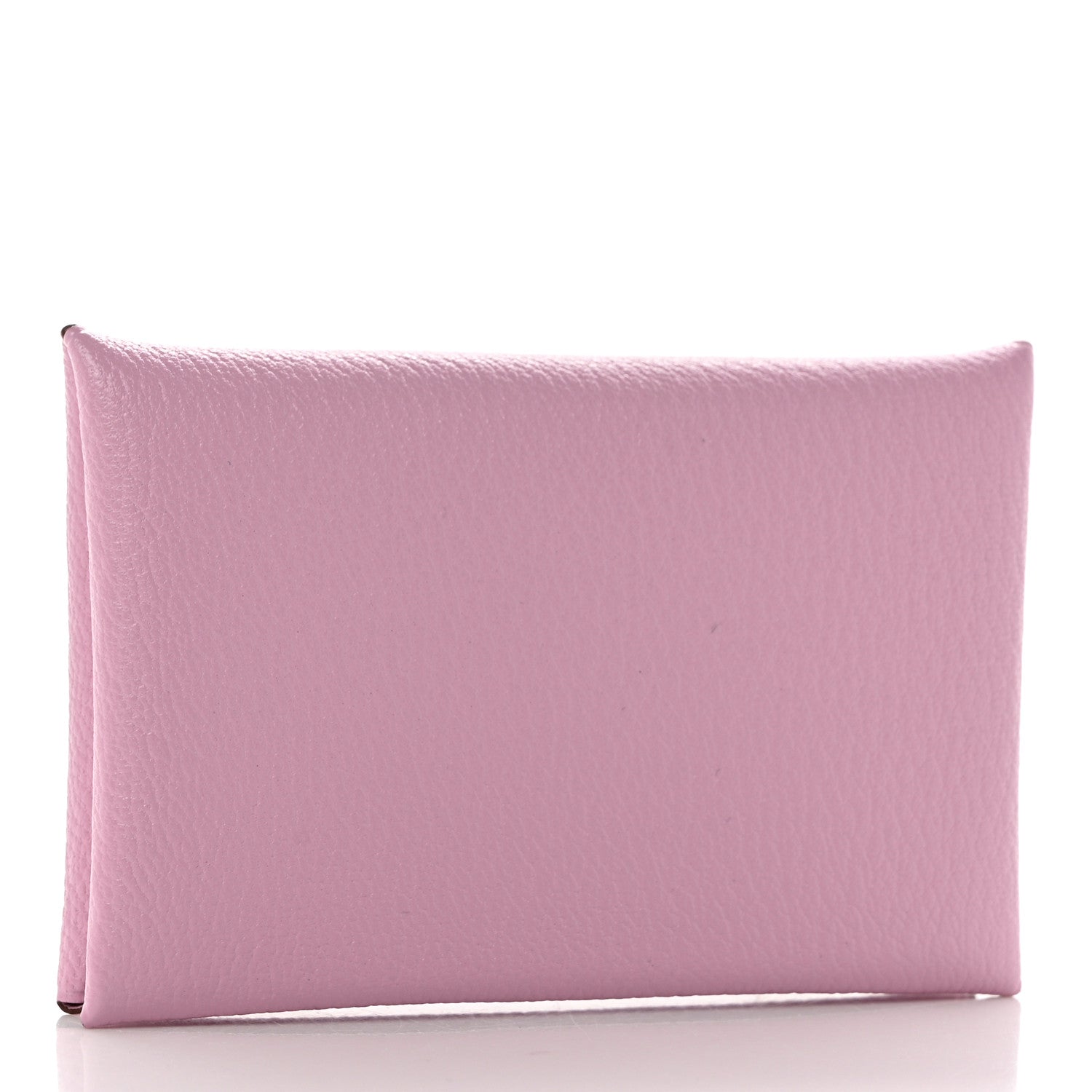 Hermes Chevre Mysore Calvi Card Case Mauve Sylvestre 3 of 8