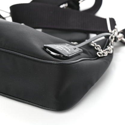 Prada Nylon Re-Edition 2005 Shoulder Bag Black 8 of 8