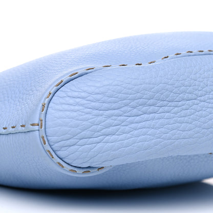 Fendi Cuoio Romano Selleria Shoulder Bag Sky Blue 7 of 10