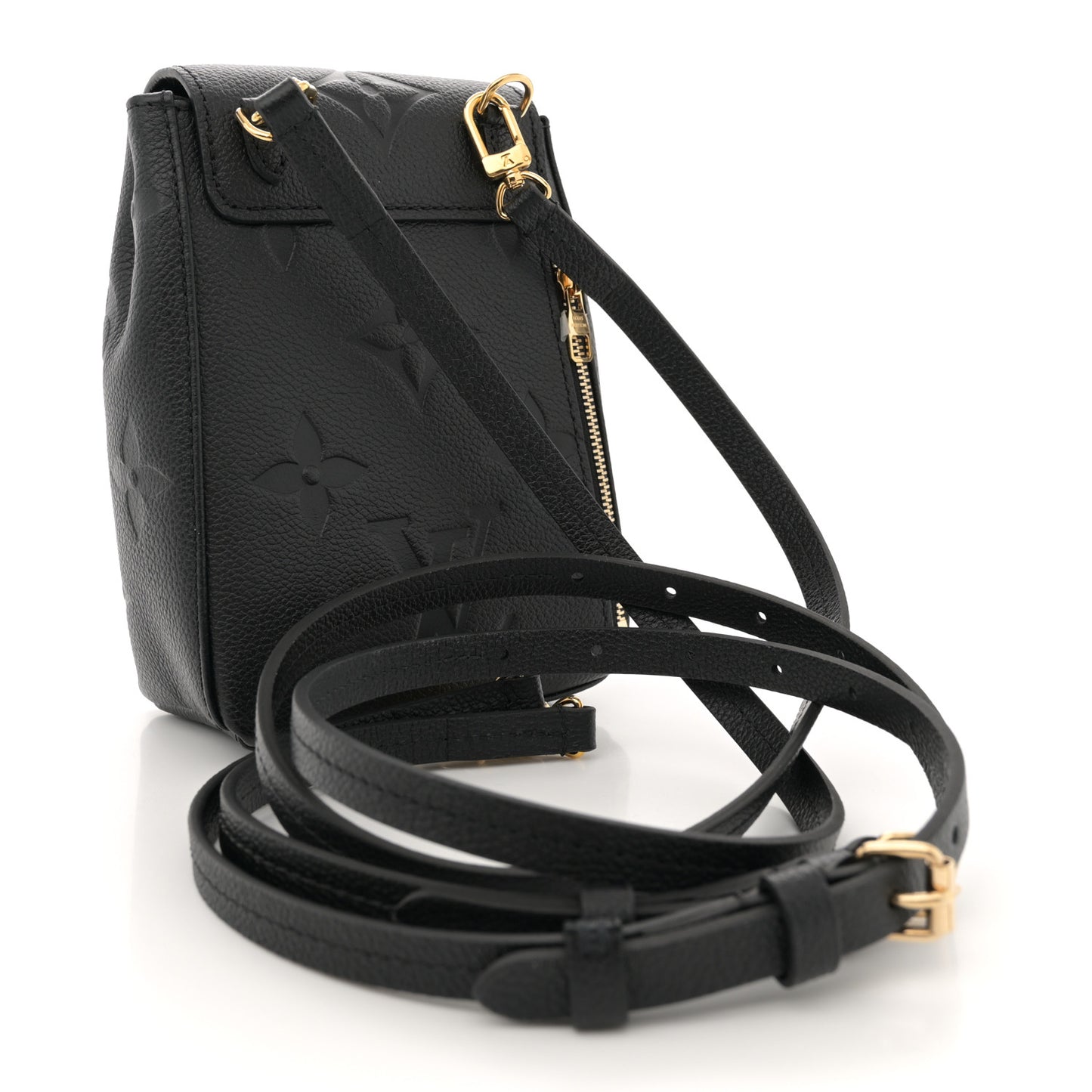 Empreinte Monogram Giant Tiny Backpack Black