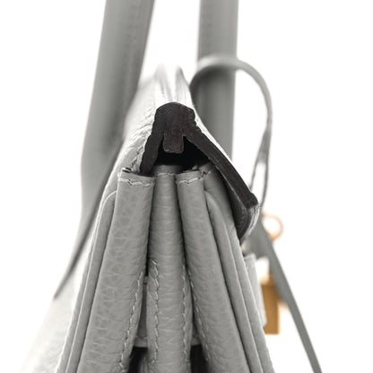 Hermes Togo Birkin 30 Gris Mouette 12 of 13