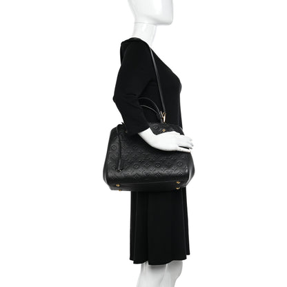 Louis Vuitton Empreinte Montaigne MM Black 2 of 11