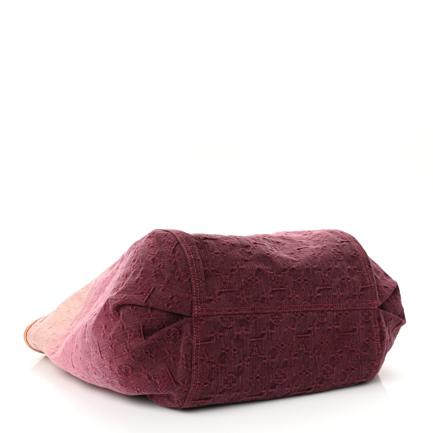 Louis Vuitton Denim Quilted Monogram Sunbeam Rouge Fauviste 4 of 9