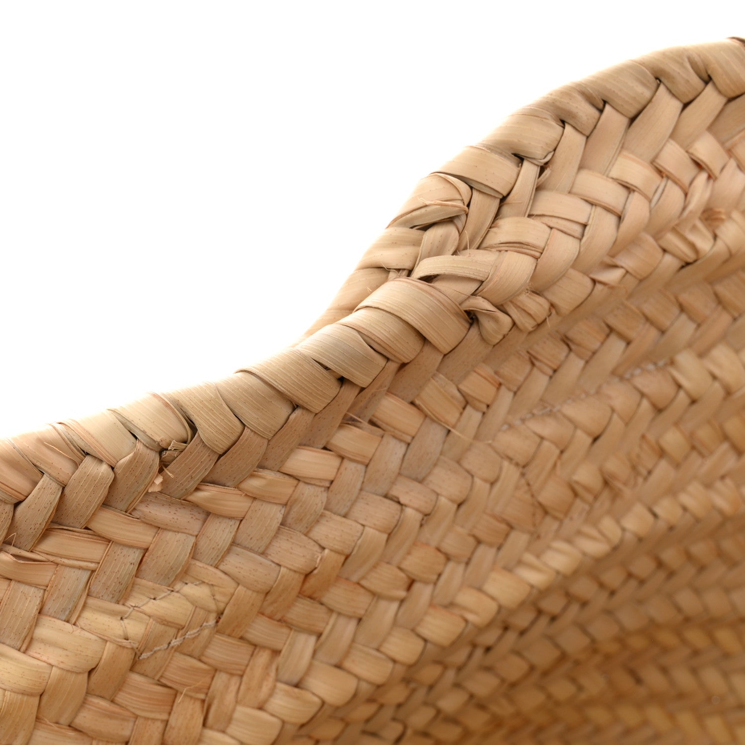 Chloe Raffia Smooth Calfskin Medium Sense Basket Caramel 9 of 11