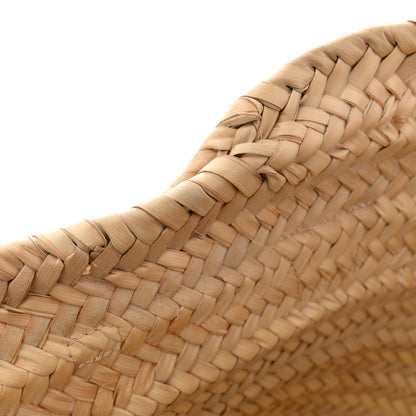Chloe Raffia Smooth Calfskin Medium Sense Basket Caramel 9 of 11
