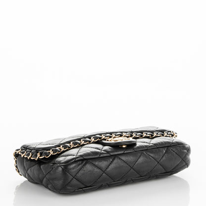 Chanel Calfskin Quilted Medium Chain Me Flap Black 4 of 7