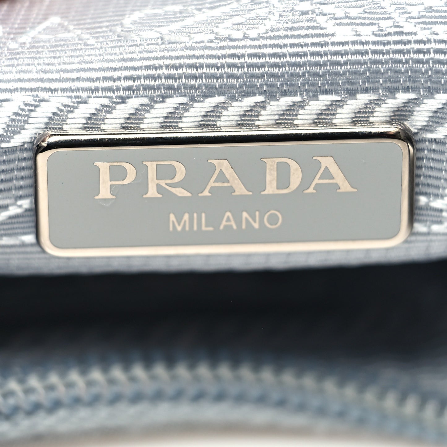Tessuto Nylon Mini Re-Edition 2000 Bag Fiordaliso