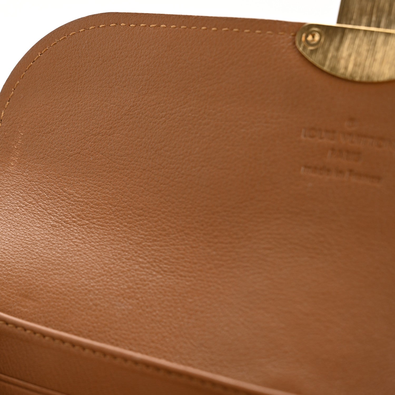 Louis Vuitton Mahina Amelia Wallet Caramel 9 of 13