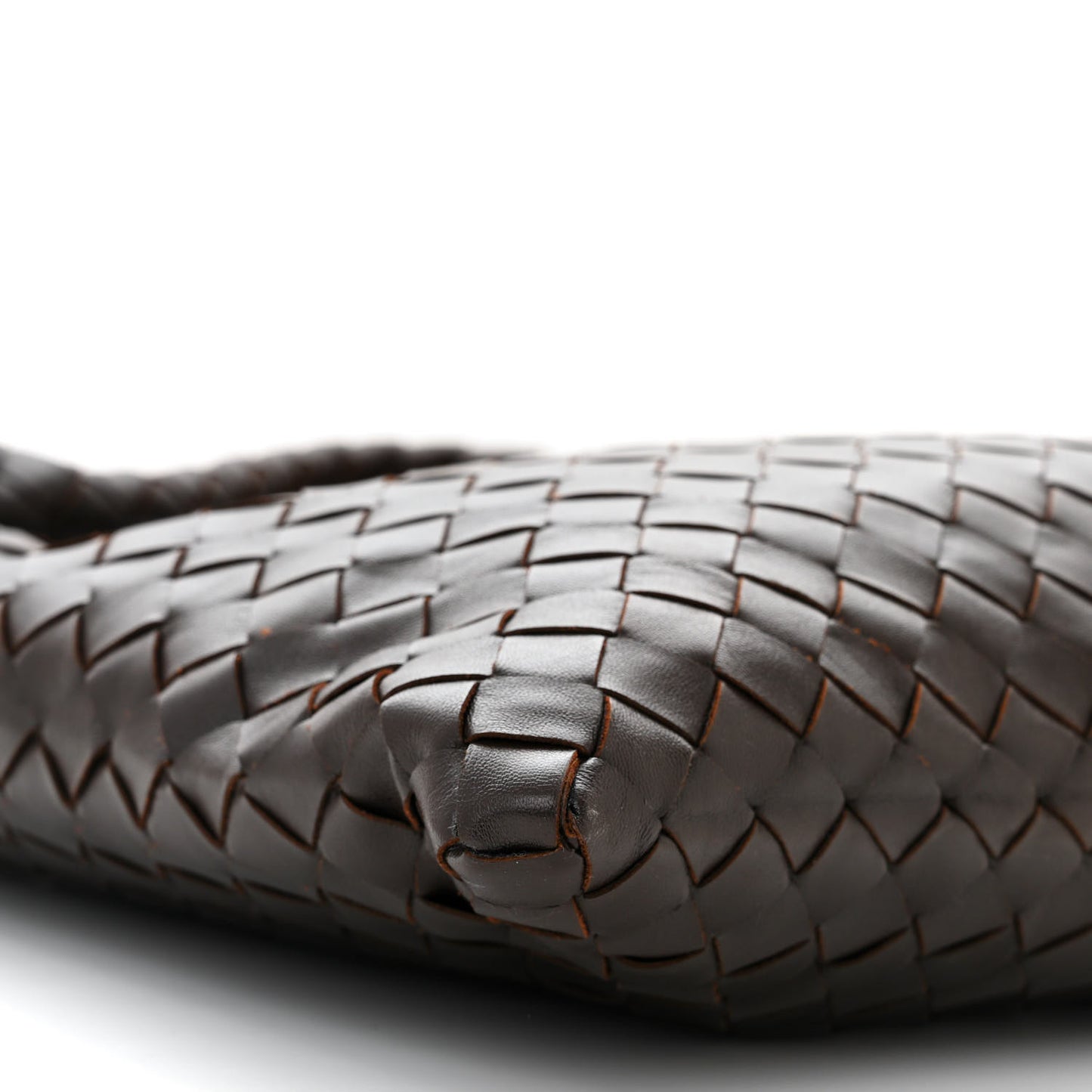 Calfskin Intrecciato Small Hop Fondant