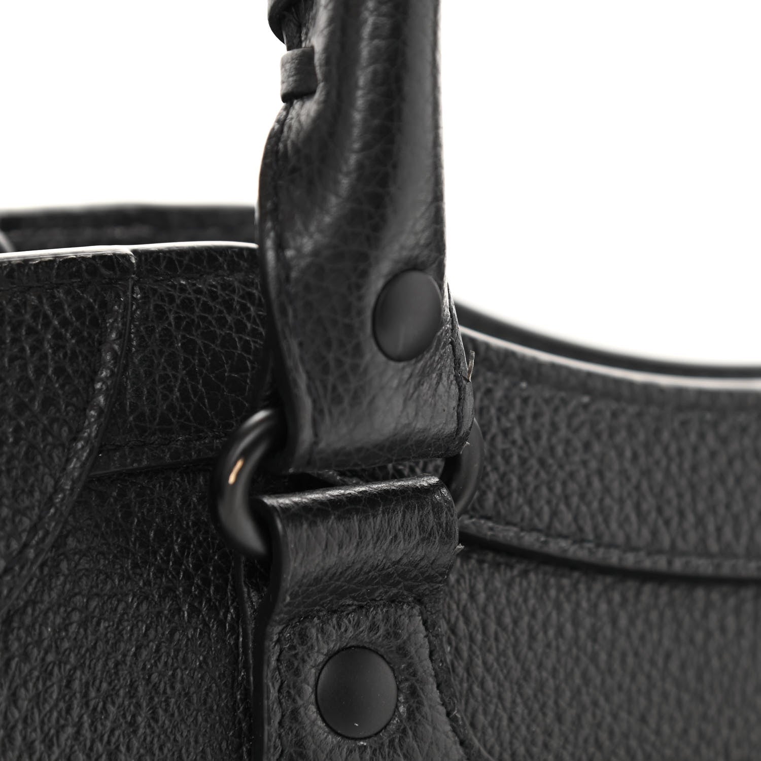 Balenciaga Grained Calfskin Black Hardware Neo Classic City Black 11 of 11