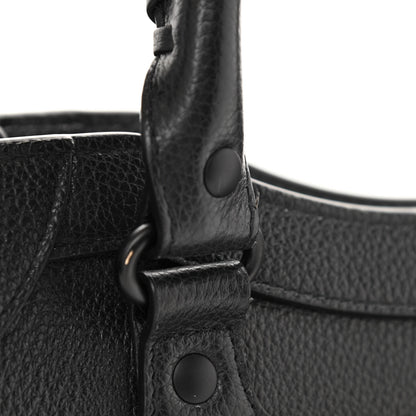 Balenciaga Grained Calfskin Black Hardware Neo Classic City Black 11 of 11